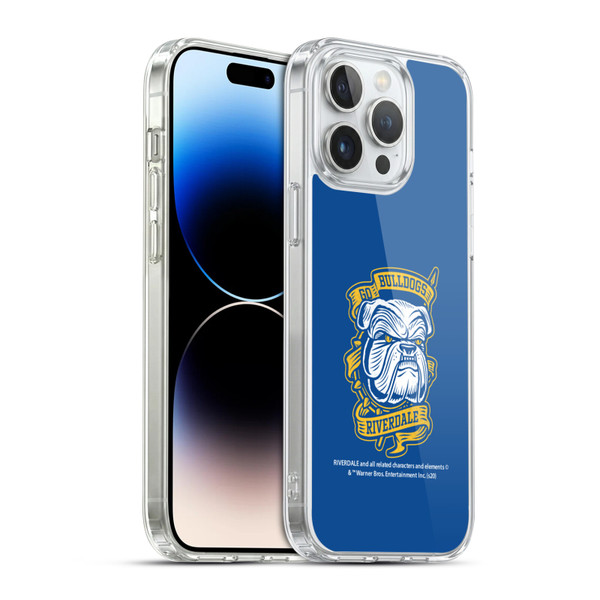 Riverdale Art Go Bulldogs Soft Gel Case for Apple iPhone 14 Pro Max & MagSafe