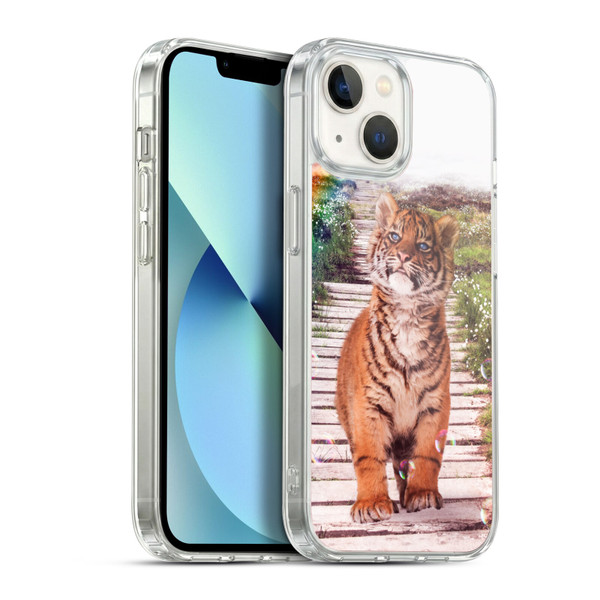 Simone Gatterwe Wildlife Tiger Soft Gel Case for Apple iPhone 13