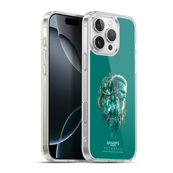 Assassin's Creed Valhalla Compositions And Patterns Volva Soft Gel Case for Apple iPhone 16 Pro Max & MagSafe