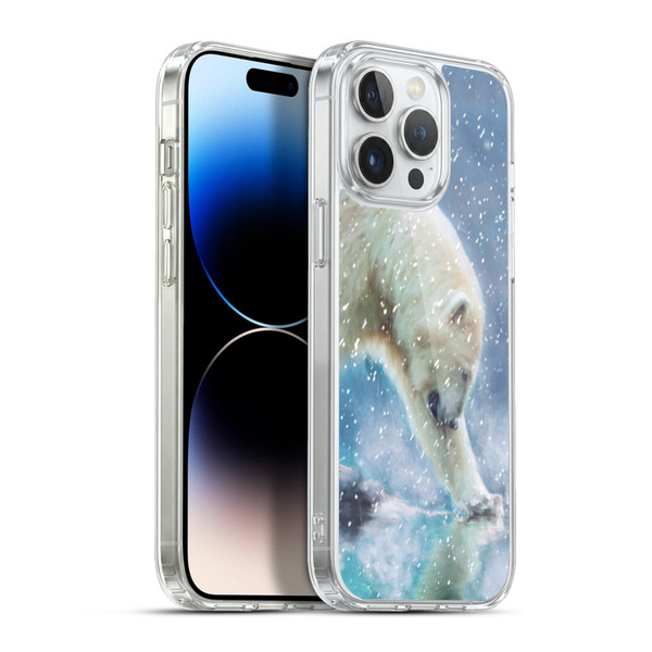Simone Gatterwe Wildlife Snow Soft Gel Case for Apple iPhone 13 Pro Max & MagSafe