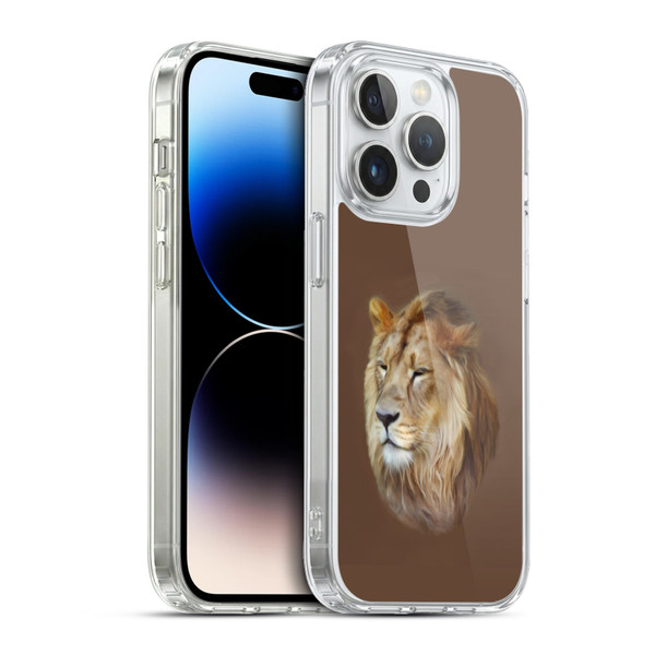 Simone Gatterwe Wildlife Lion Soft Gel Case for Apple iPhone 13 Pro & MagSafe