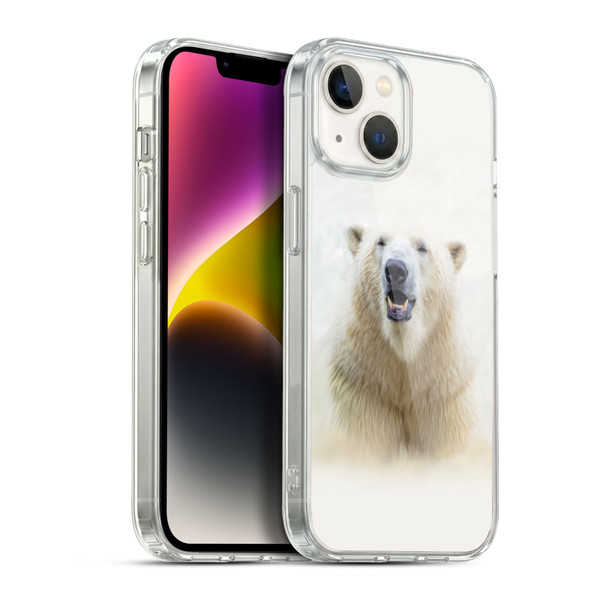 Simone Gatterwe Wildlife Polar Ear Soft Gel Case for Apple iPhone 14
