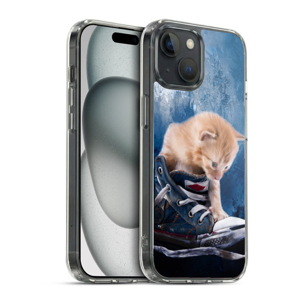 Simone Gatterwe Wildlife Cat Soft Gel Case for Apple iPhone 15 & MagSafe
