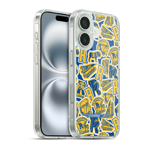 Riverdale Art Icons Patterns Soft Gel Case for Apple iPhone 16 & MagSafe