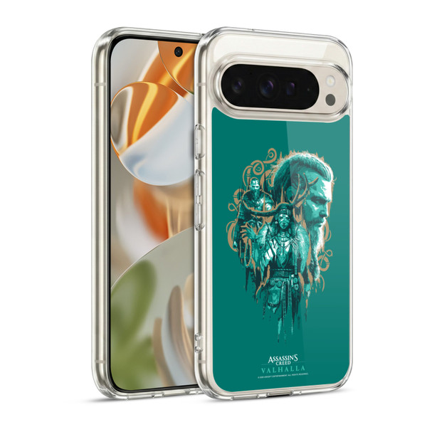 Assassin's Creed Valhalla Compositions And Patterns Volva Soft Gel Case for Google Pixel 9 / Pixel 9 Pro