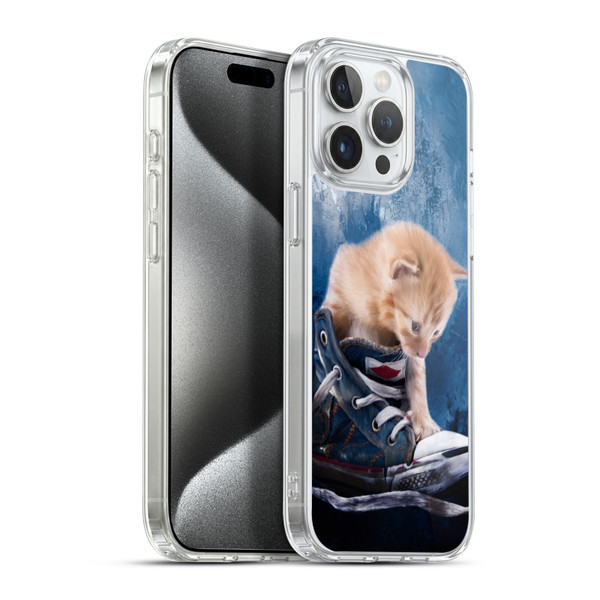 Simone Gatterwe Wildlife Cat Soft Gel Case for Apple iPhone 15 Pro Max & MagSafe