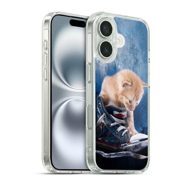 Simone Gatterwe Wildlife Cat Soft Gel Case for Apple iPhone 16 & MagSafe