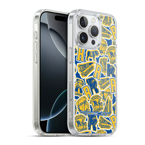 Riverdale Art Icons Patterns Soft Gel Case for Apple iPhone 16 Pro & MagSafe
