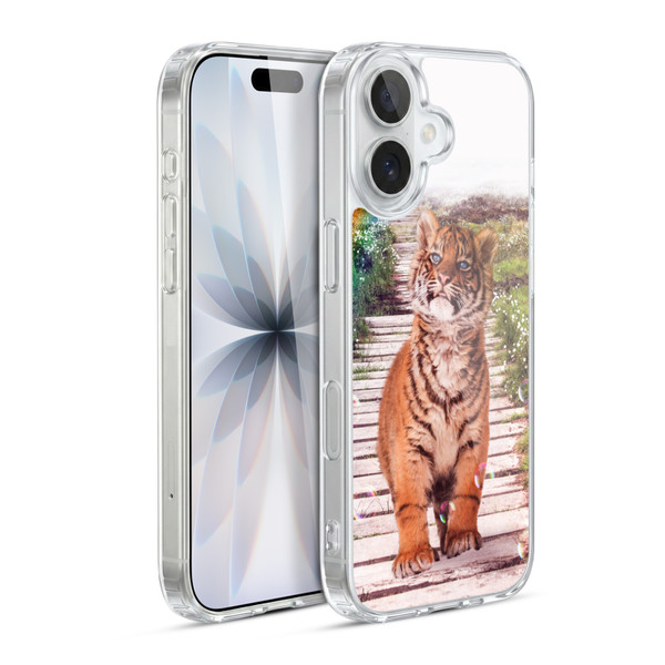 Simone Gatterwe Wildlife Tiger Soft Gel Case for Apple iPhone 17