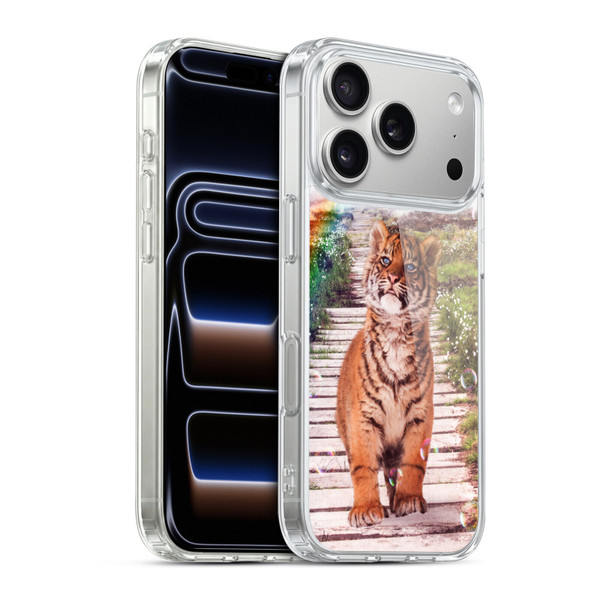 Simone Gatterwe Wildlife Tiger Soft Gel Case for Apple iPhone 17 Pro
