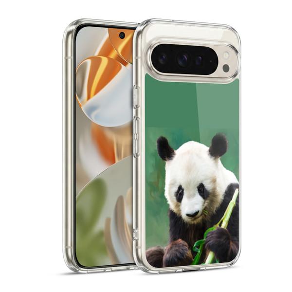 Simone Gatterwe Wildlife Panda Soft Gel Case for Google Pixel 9 / Pixel 9 Pro