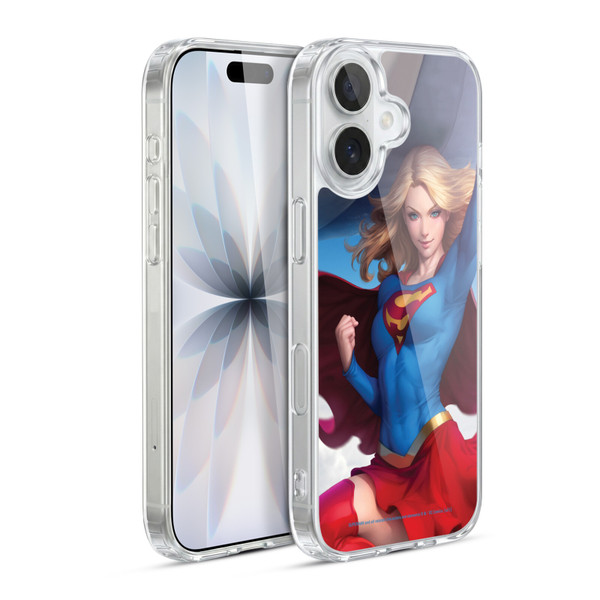Superman DC Comics Supergirl Comic Art #12 Variant Soft Gel Case for Apple iPhone 17