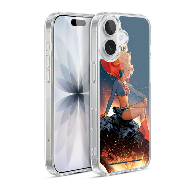 Superman DC Comics Supergirl Comic Art #23 Variant Soft Gel Case for Apple iPhone 17