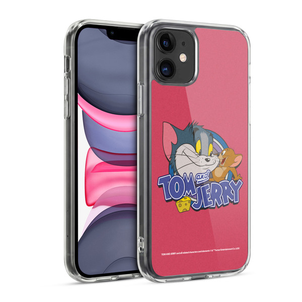 Tom and Jerry Typography Art Classic Soft Gel Case for Apple iPhone 11