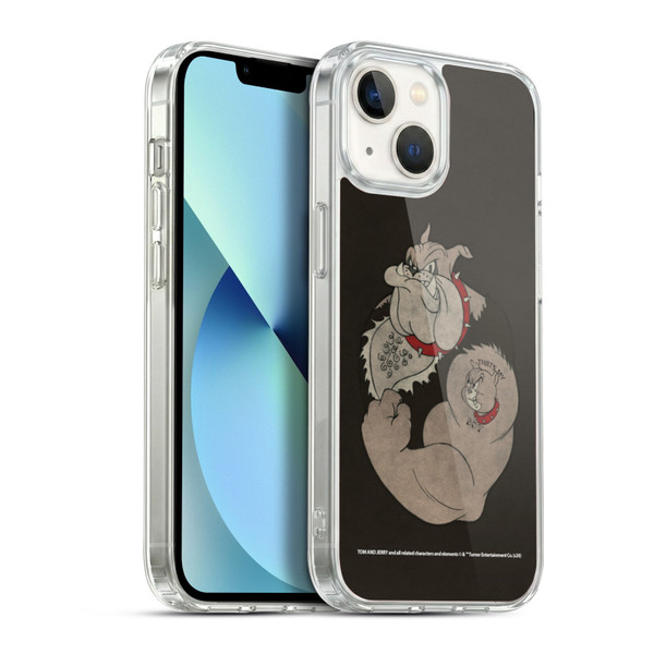 Tom and Jerry Typography Art That's My Boy Soft Gel Case for Apple iPhone 13