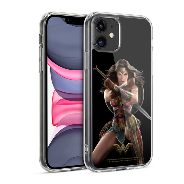 Wonder Woman Movie Character Art Bracelets Of Submission Soft Gel Case for Apple iPhone 11