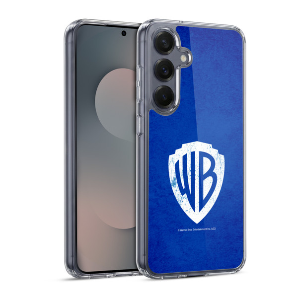 Warner Bros. Shield Logo Distressed Soft Gel Case for Samsung Galaxy S25 & MagSafe