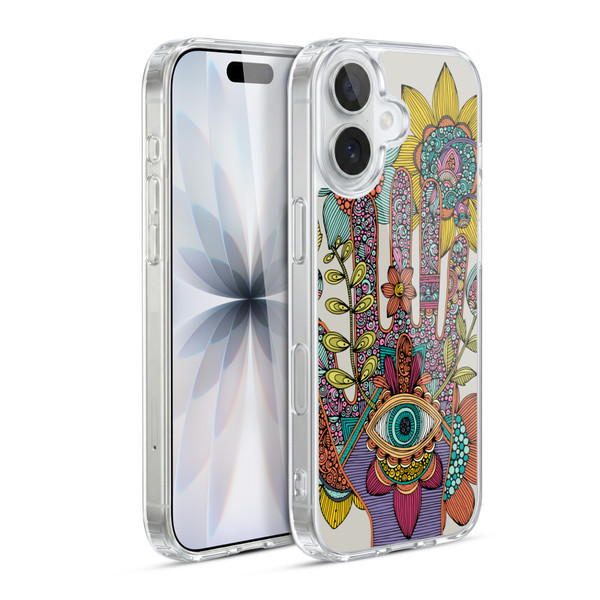 Valentina Symbols Illustration Hamsa Soft Gel Case for Apple iPhone 17
