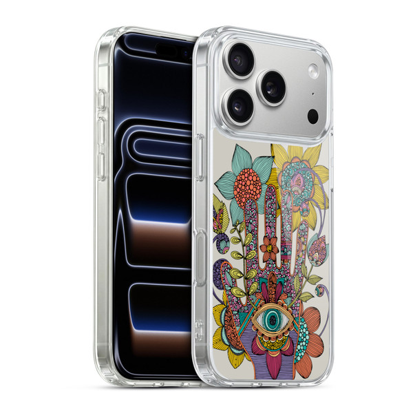 Valentina Symbols Illustration Hamsa Soft Gel Case for Apple iPhone 17 Pro