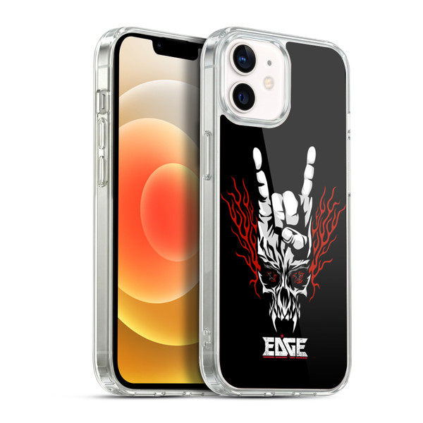 WWE Edge Skull Soft Gel Case for Apple iPhone 12 / iPhone 12 Pro & MagSafe