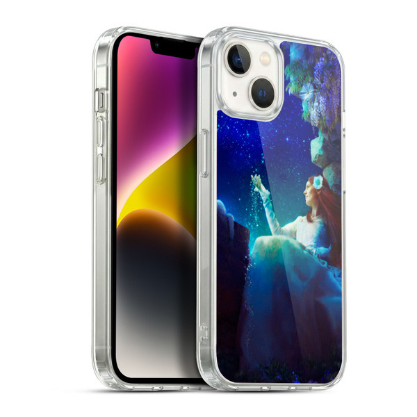 Aimee Stewart Fantasy Moon Conversation Soft Gel Case for Apple iPhone 14 Plus & MagSafe