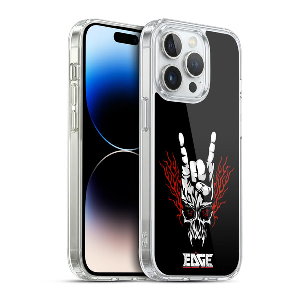WWE Edge Skull Soft Gel Case for Apple iPhone 14 Pro & MagSafe