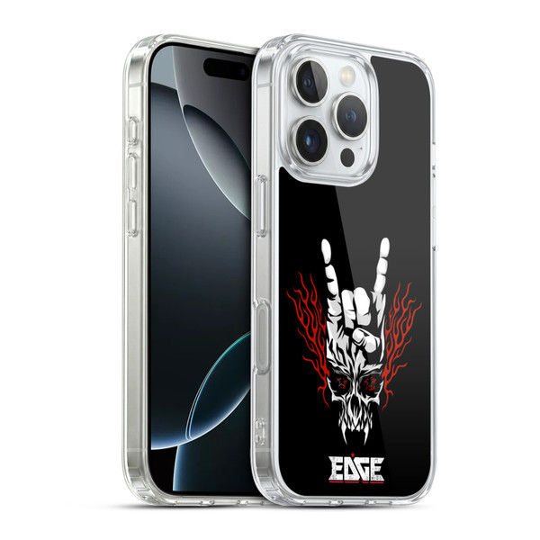 WWE Edge Skull Soft Gel Case for Apple iPhone 16 Pro & MagSafe