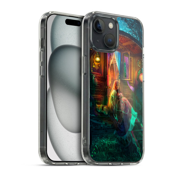 Aimee Stewart Fantasy Gypsy Firefly Soft Gel Case for Apple iPhone 15 & MagSafe