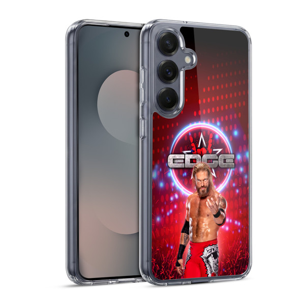 WWE Edge Portrait Soft Gel Case for Samsung Galaxy S25 & MagSafe