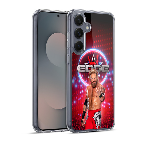 WWE Edge Portrait Soft Gel Case for Samsung Galaxy S25+ & MagSafe