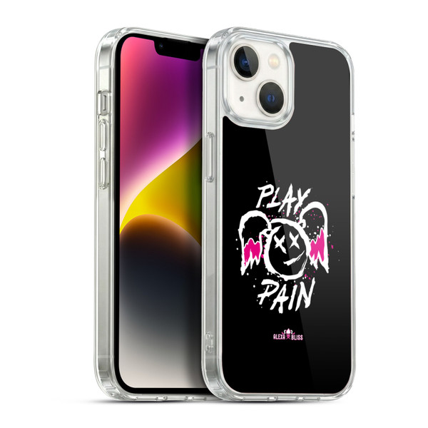 WWE Alexa Bliss Graphics Play Pain Smiley Soft Gel Case for Apple iPhone 14