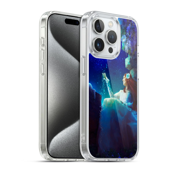 Aimee Stewart Fantasy Moon Conversation Soft Gel Case for Apple iPhone 15 Pro & MagSafe
