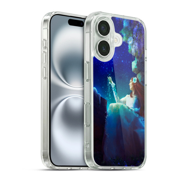Aimee Stewart Fantasy Moon Conversation Soft Gel Case for Apple iPhone 16 & MagSafe