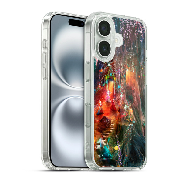 Aimee Stewart Fantasy Foxglove Ball Soft Gel Case for Apple iPhone 16 & MagSafe