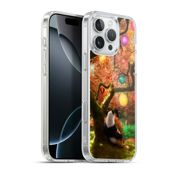 Aimee Stewart Fantasy Panda & Fox Soft Gel Case for Apple iPhone 16 Pro Max & MagSafe