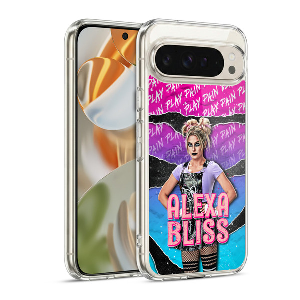 WWE Alexa Bliss Graphics Alexa Bliss Soft Gel Case for Google Pixel 9 / Pixel 9 Pro