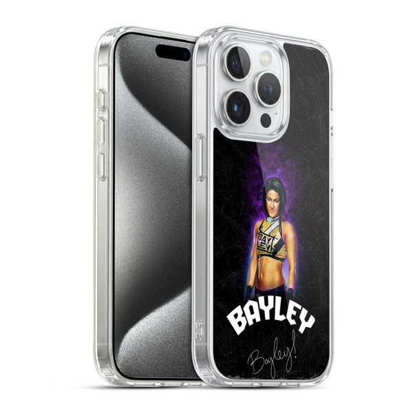 WWE Bayley Release Your Inner Soft Gel Case for Apple iPhone 15 Pro & MagSafe