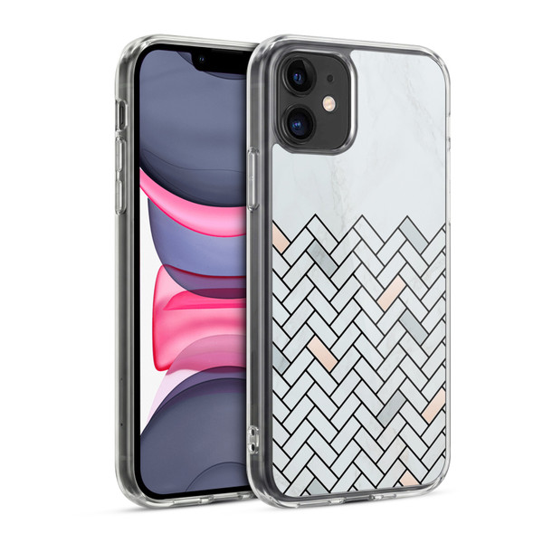 Alyn Spiller Marble Tile Soft Gel Case for Apple iPhone 11