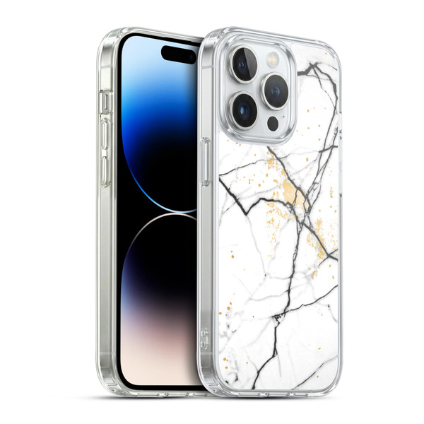 Alyn Spiller Marble Plain Soft Gel Case for Apple iPhone 14 Pro & MagSafe