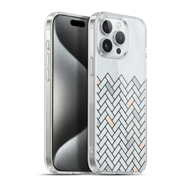 Alyn Spiller Marble Tile Soft Gel Case for Apple iPhone 15 Pro Max & MagSafe