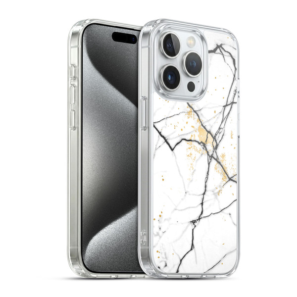 Alyn Spiller Marble Plain Soft Gel Case for Apple iPhone 15 Pro & MagSafe