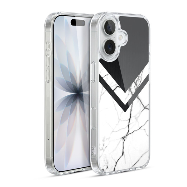 Alyn Spiller Marble Half Cut Soft Gel Case for Apple iPhone 17