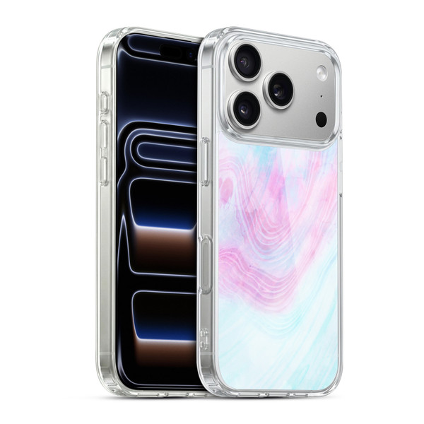 Alyn Spiller Marble Pastel Soft Gel Case for Apple iPhone 17 Pro