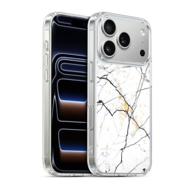 Alyn Spiller Marble Plain Soft Gel Case for Apple iPhone 17 Pro