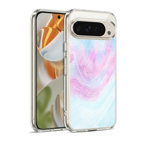 Alyn Spiller Marble Pastel Soft Gel Case for Google Pixel 9 / Pixel 9 Pro