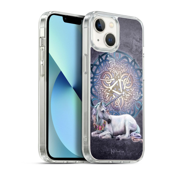 Brigid Ashwood Celtic Unicorn Soft Gel Case for Apple iPhone 13
