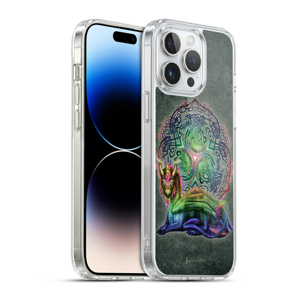 Brigid Ashwood Celtic Dragon Soft Gel Case for Apple iPhone 14 Pro Max & MagSafe