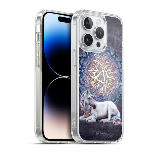 Brigid Ashwood Celtic Unicorn Soft Gel Case for Apple iPhone 14 Pro & MagSafe