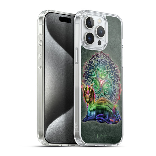 Brigid Ashwood Celtic Dragon Soft Gel Case for Apple iPhone 15 Pro Max & MagSafe