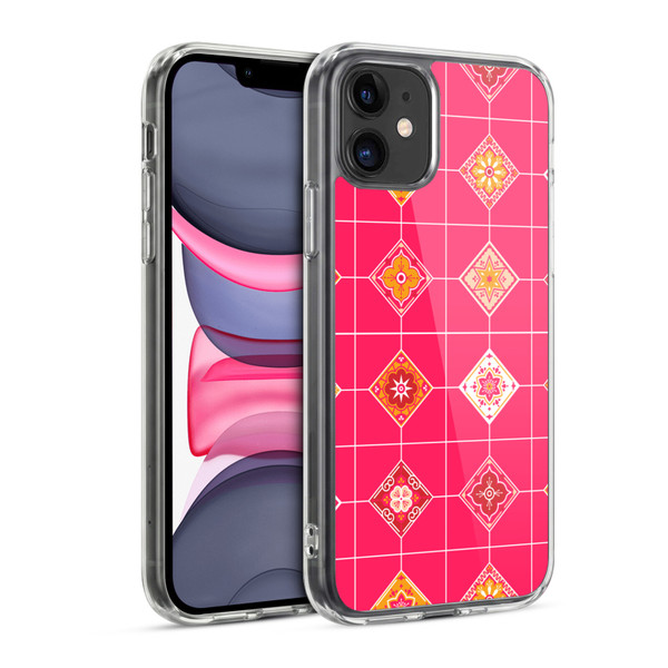 Cat Coquillette Patterns 6 Mexican Tile 3 Soft Gel Case for Apple iPhone 11